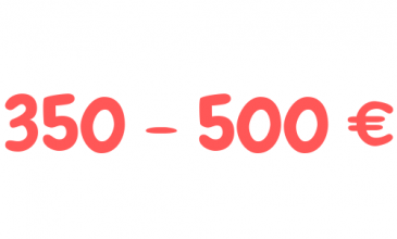 350-500€